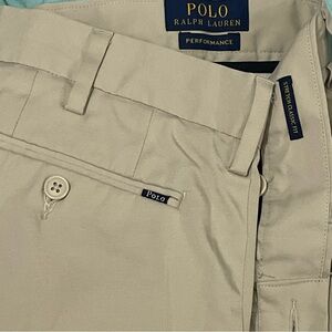 Polo Ralph Lauren Men’s 32 Performance Chino Shorts Stretch Classic Fit Beige